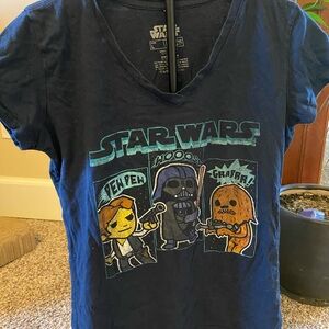 Star Wars Dark Blue Character Tee